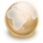 Orange Earth Icon